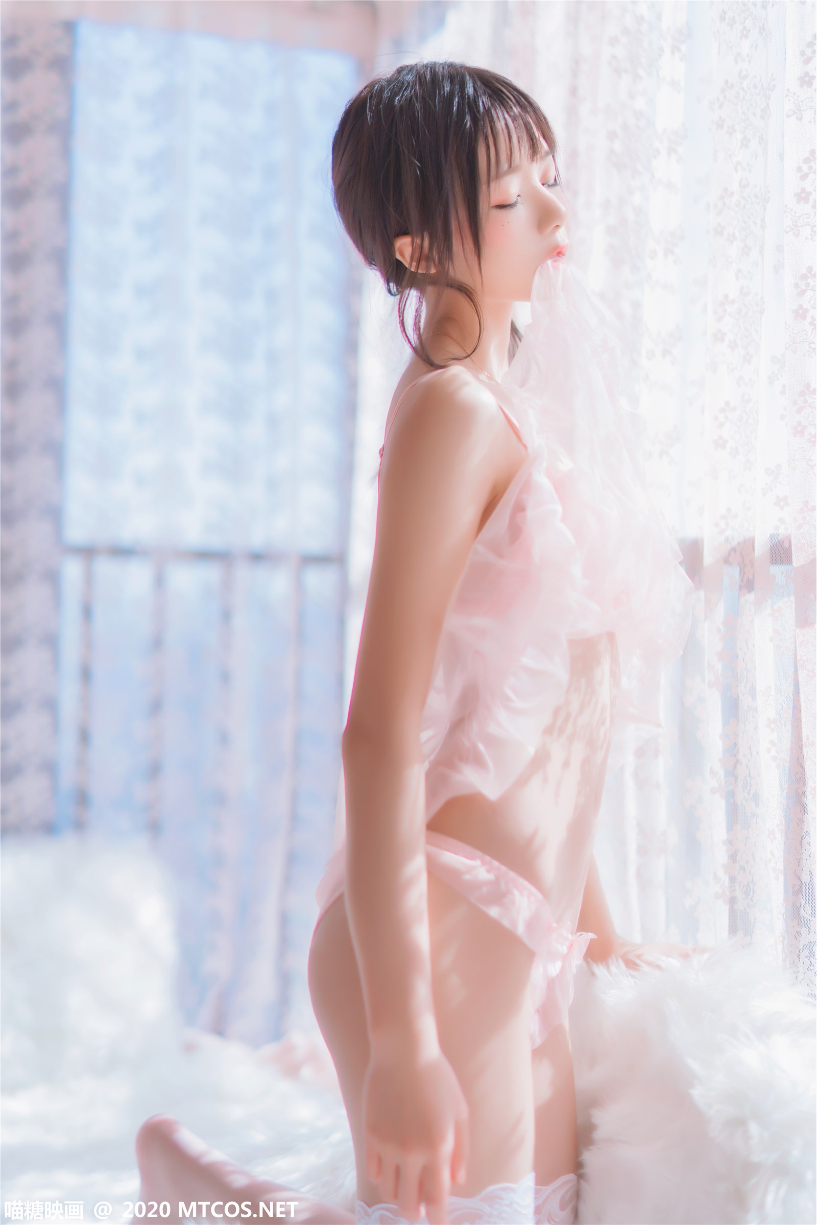 Meow sugar picture Vol.189 pink light yarn(15)